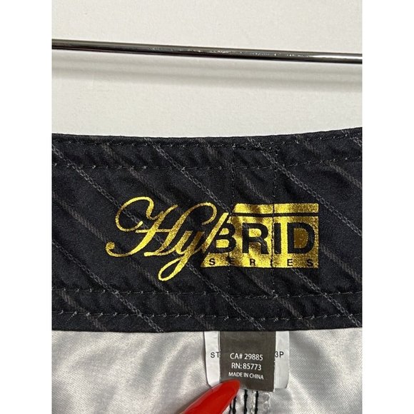 O'Neill Hybrid Shorts Men’s Size 32 Gray Plaid Boardshorts Swim - Picture 5 of 7